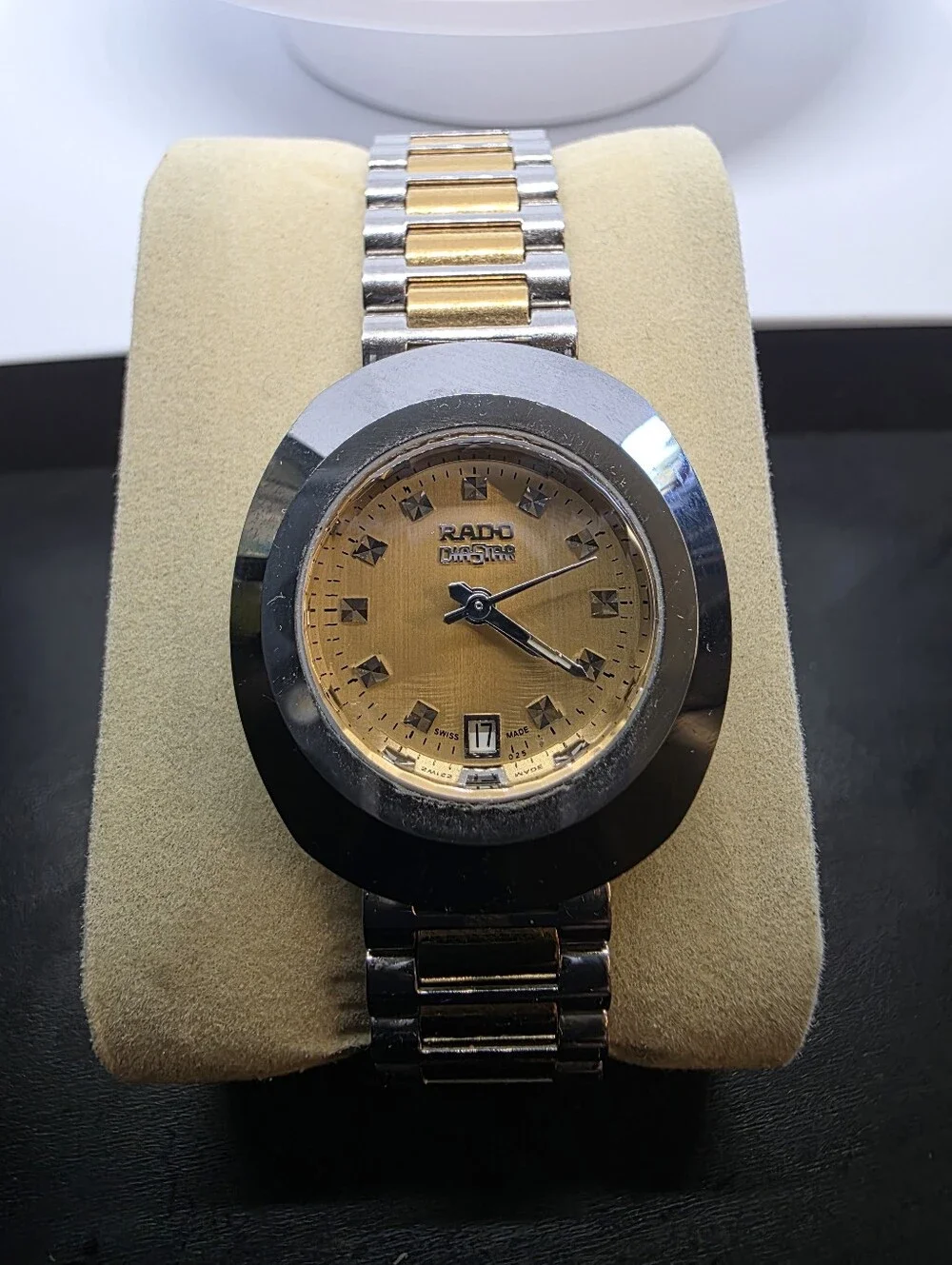Rado DiaStar 111.0307.3 Vintage Quartz Watch with Scratchproof Sapphire, Tungste